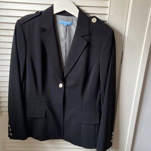 NWT Antonio Melani Black blazer jacket woman’s lined size 10